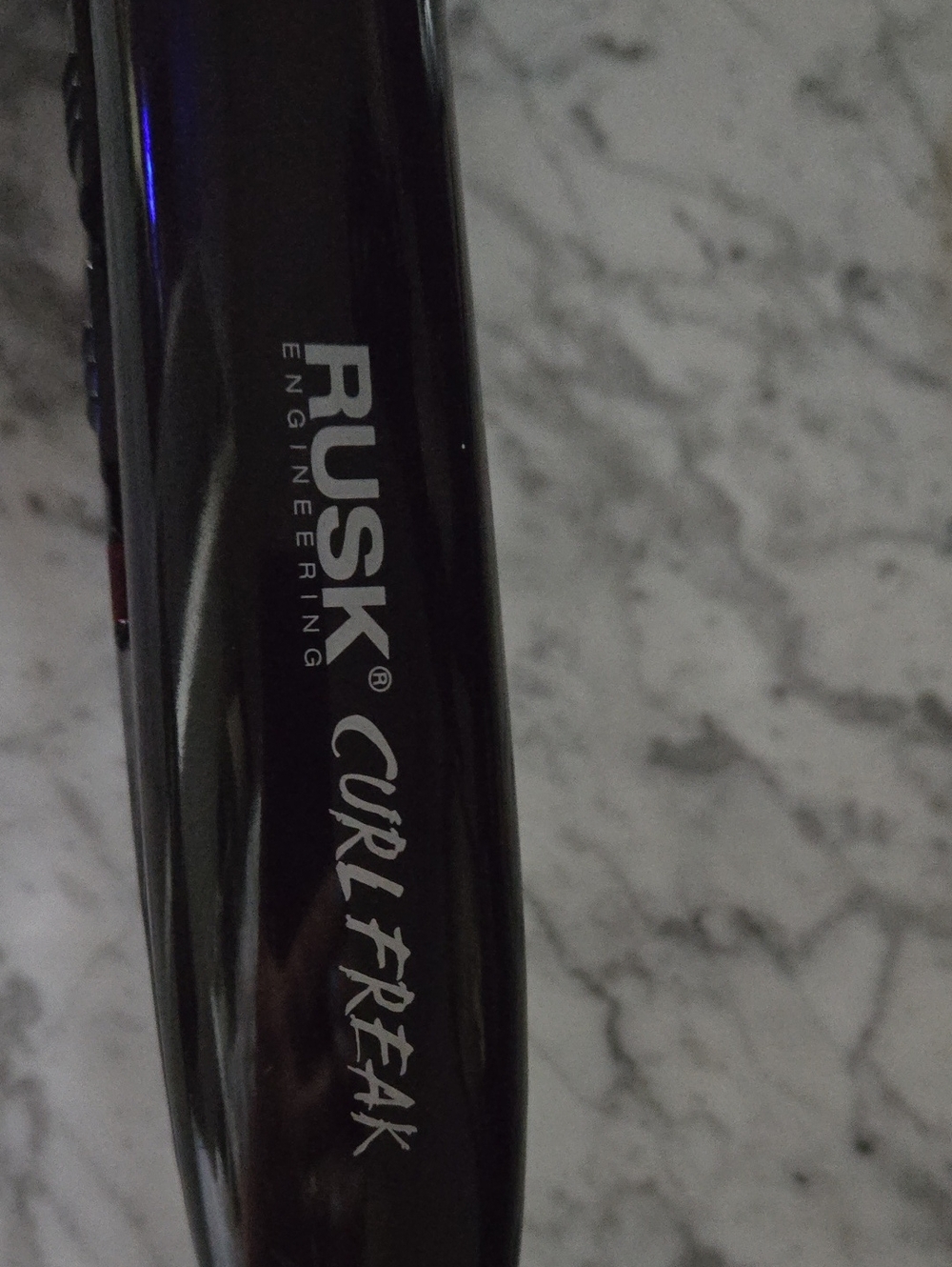 Rusk Curl Freak Black Hair Styling Iron